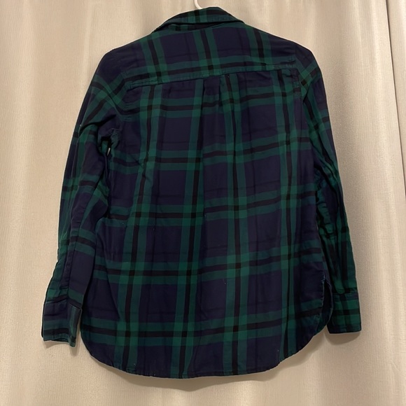 🌸Old Navy Women’s Plaid Flannel Classic Shirt Size XS - Picture 3 of 5